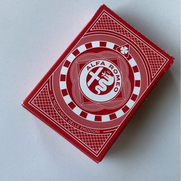 Alfa Romeo Playing Cards Deck - Automotive Memorabilia Collector’s Edition - Picture 1 of 12
